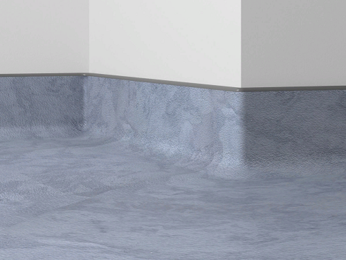 Плинтус для завода линолеума на стену и его установка - Stroibloger.com